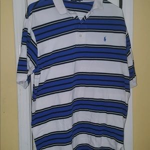 Striped polo